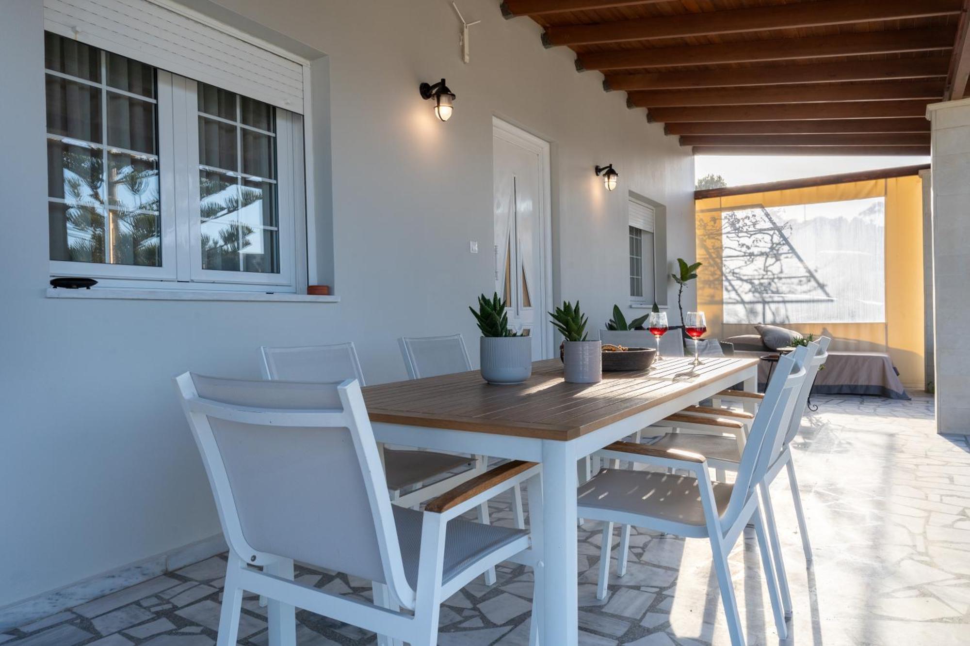 ליגאריה Amazing View Villa Aliki With Infinity Pool & Spa מראה חיצוני תמונה