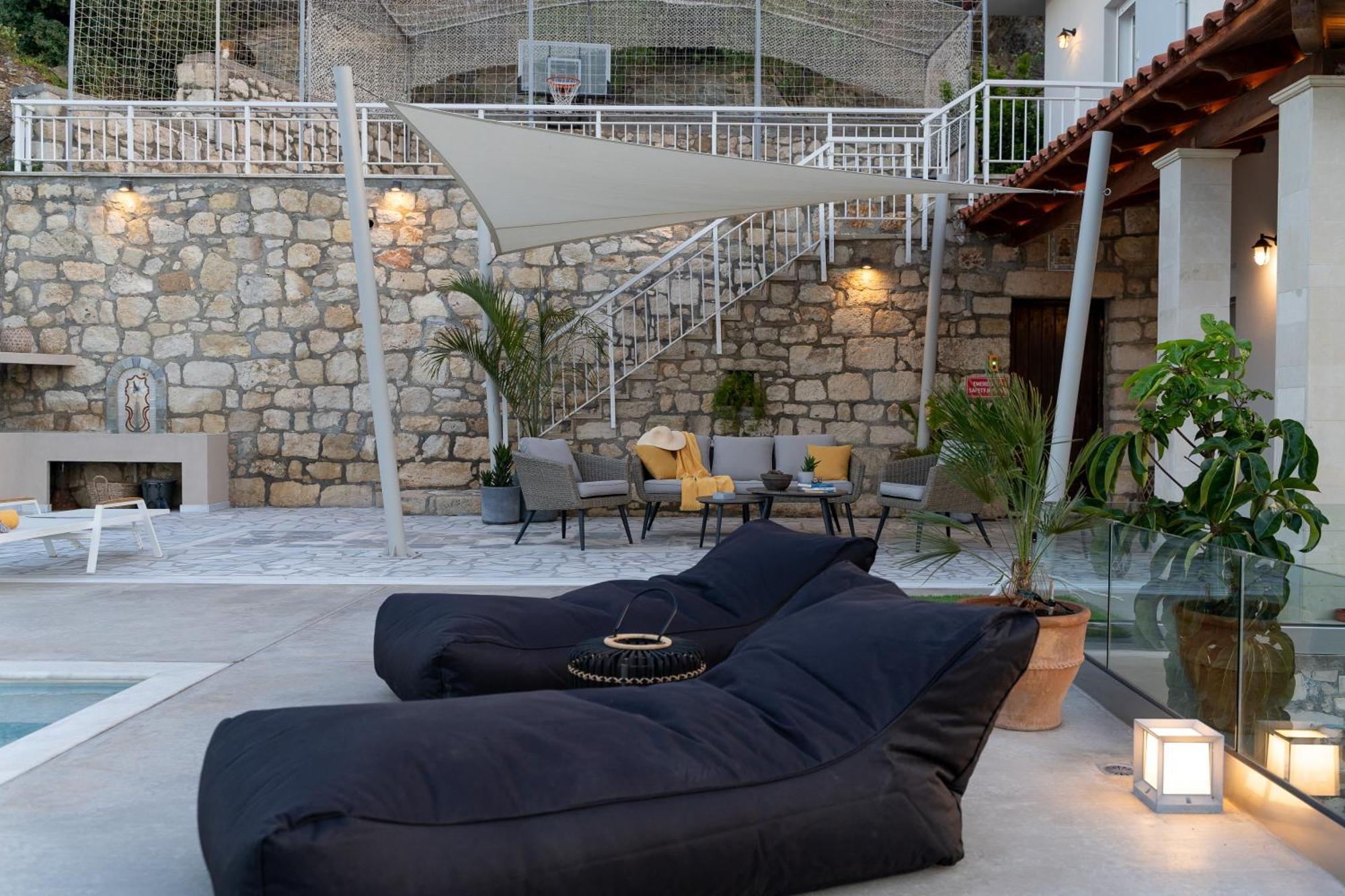 ליגאריה Amazing View Villa Aliki With Infinity Pool & Spa מראה חיצוני תמונה