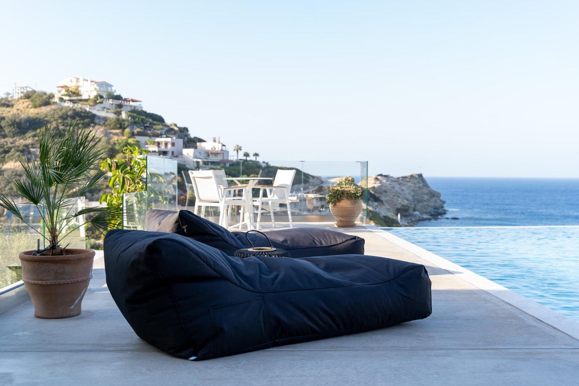 ליגאריה Amazing View Villa Aliki With Infinity Pool & Spa מראה חיצוני תמונה