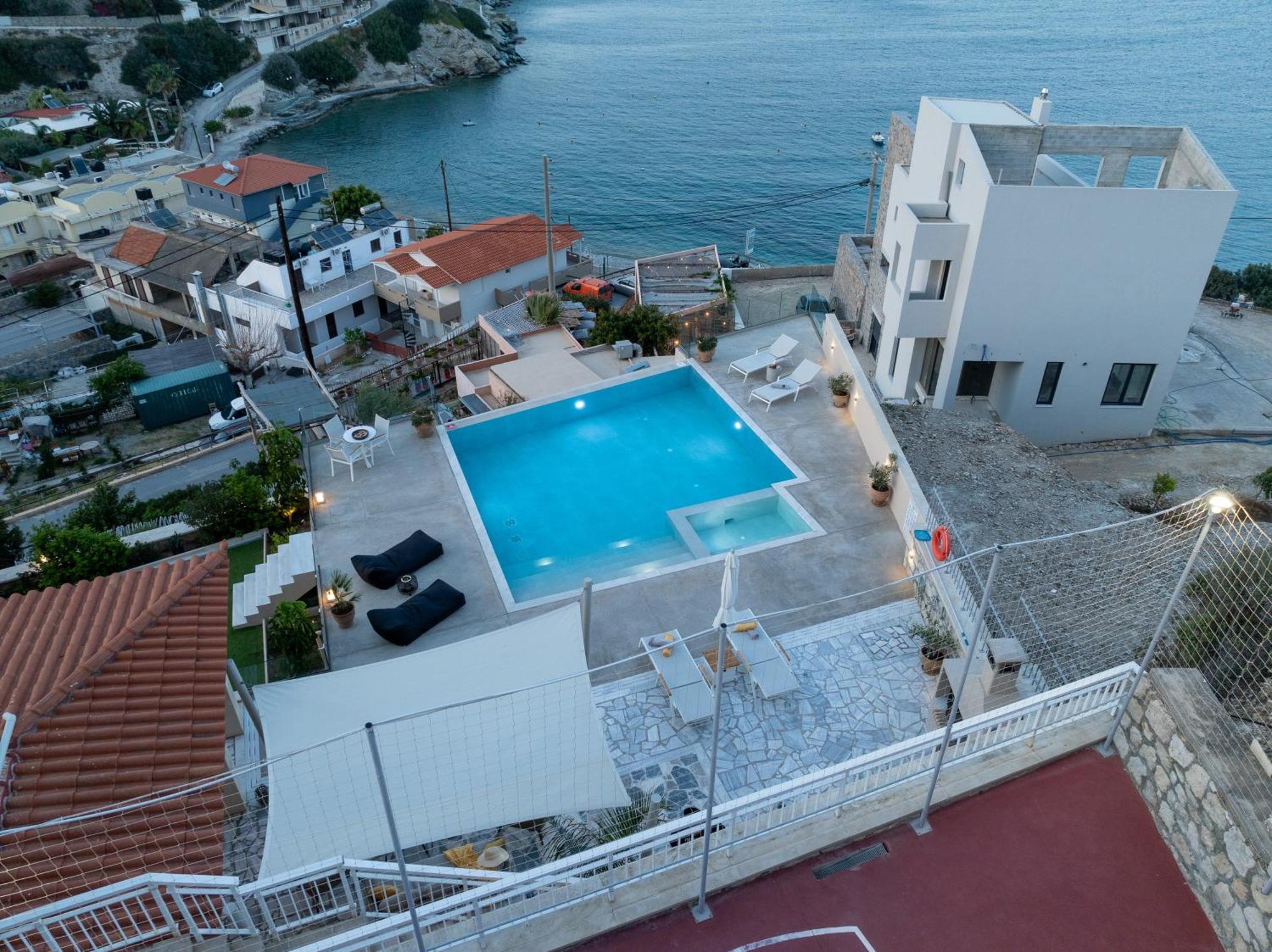 ליגאריה Amazing View Villa Aliki With Infinity Pool & Spa מראה חיצוני תמונה