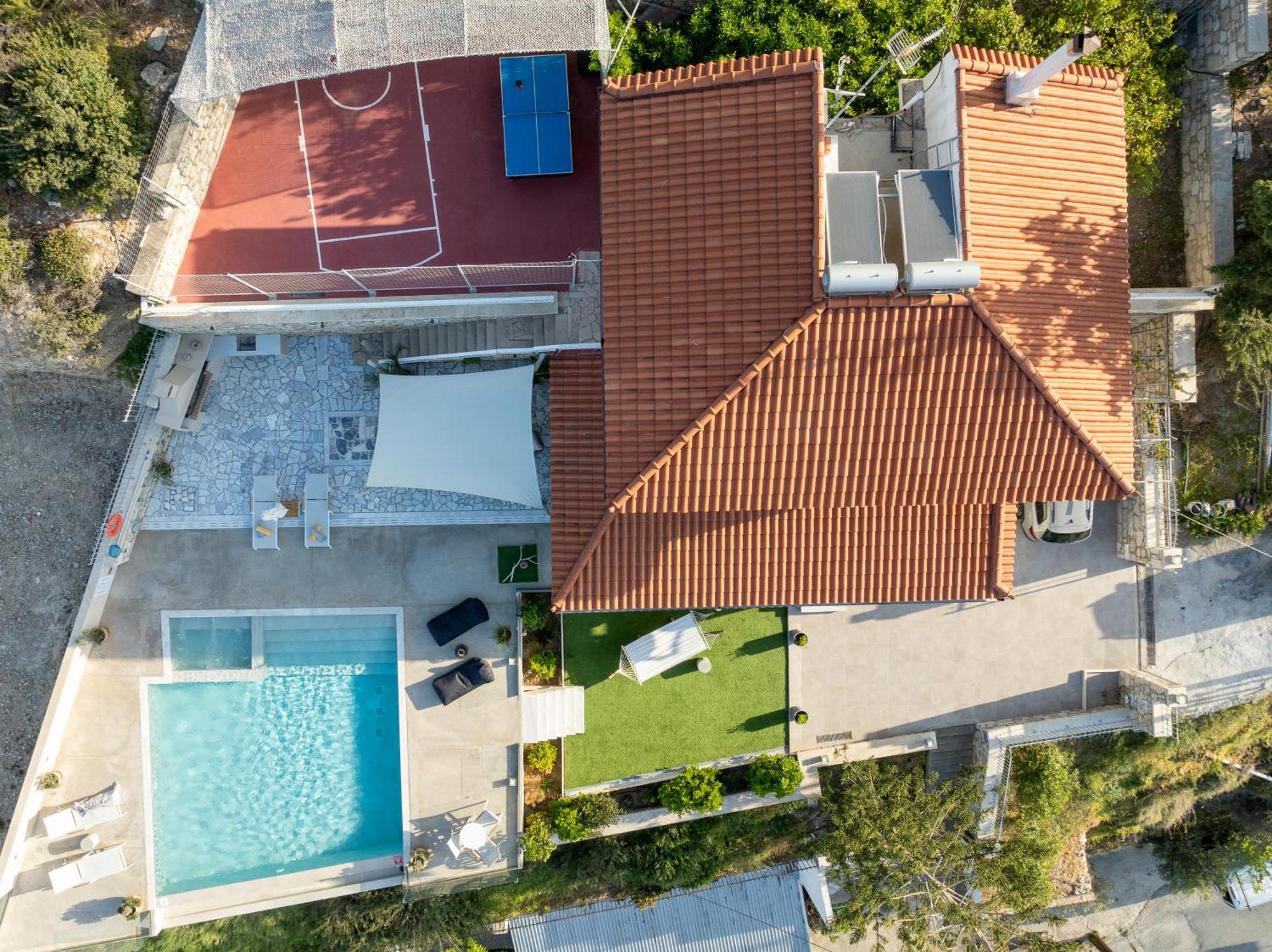 ליגאריה Amazing View Villa Aliki With Infinity Pool & Spa מראה חיצוני תמונה