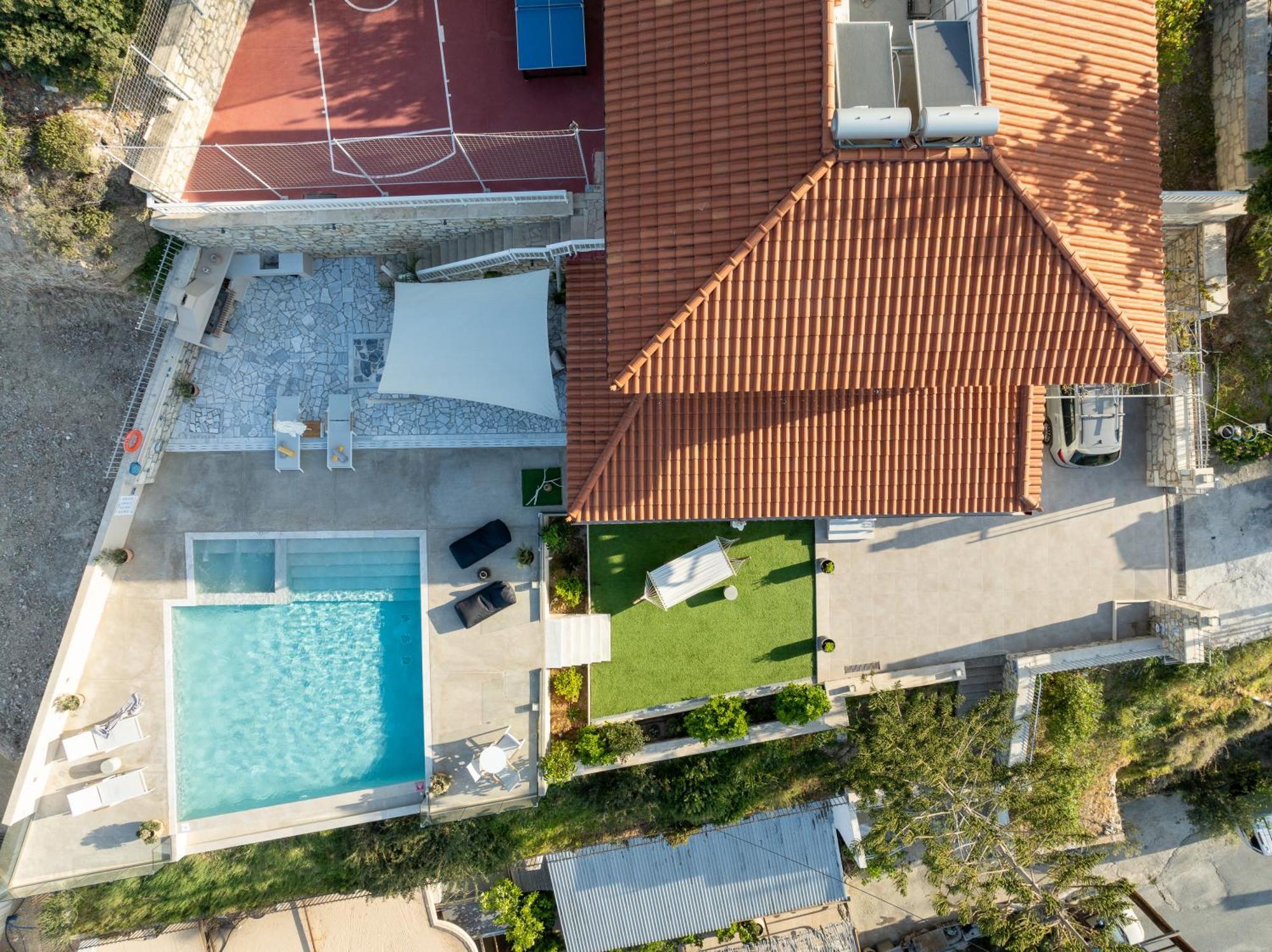 ליגאריה Amazing View Villa Aliki With Infinity Pool & Spa מראה חיצוני תמונה